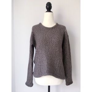 Helmut Lang Clay Knit Crewneck Sweater